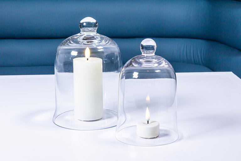 Sm Bell Shaped Cloche-6"H