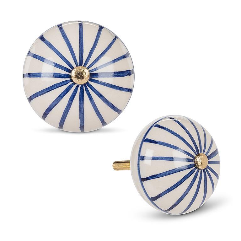 Striped Ball Knob
