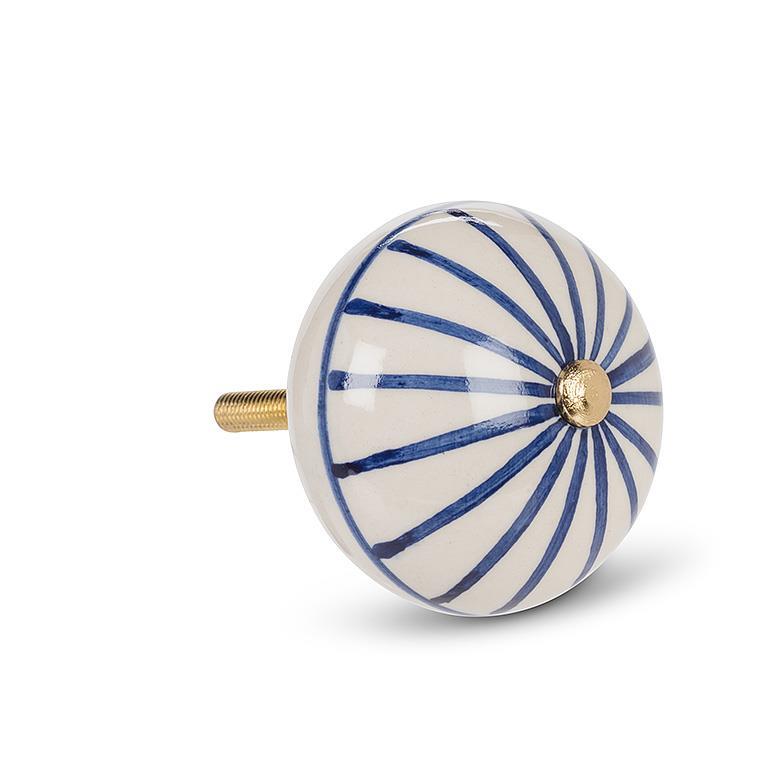 Striped Ball Knob