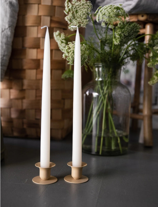 Danish Taper Off White Candle 10" (Copy)