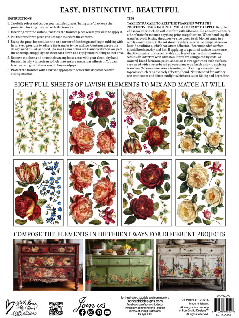 Collage de Fleurs
