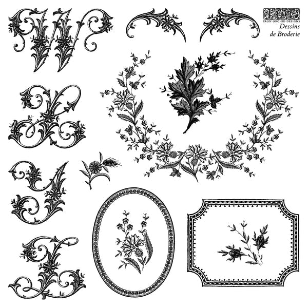 IOD Stampe Dessins de Broderie
