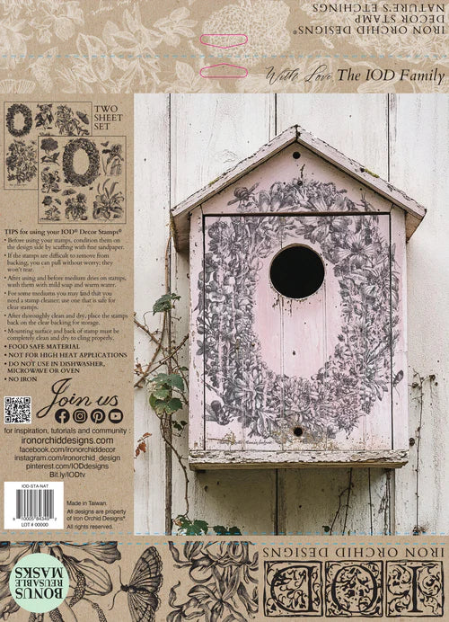 IOD Stamp - Nature's Etchings