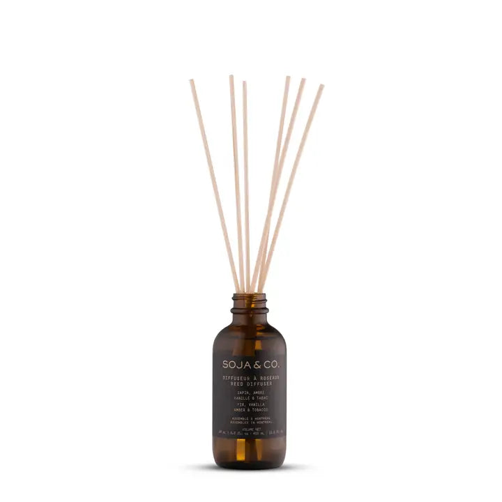 Reed Diffuser | Fir, Vanilla Amber & Tobacco