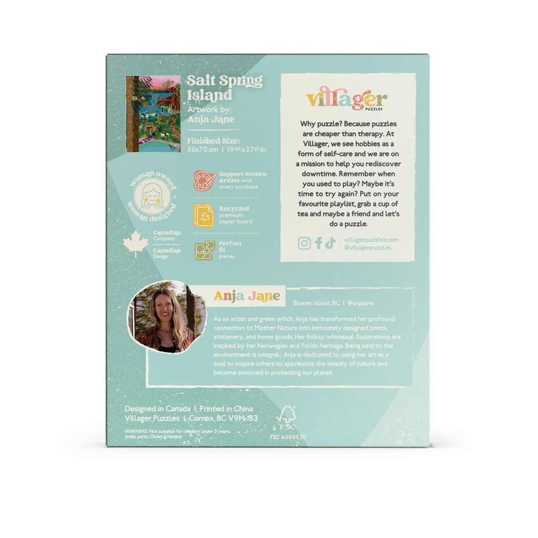 Villager Puzzle Salt Spring Island