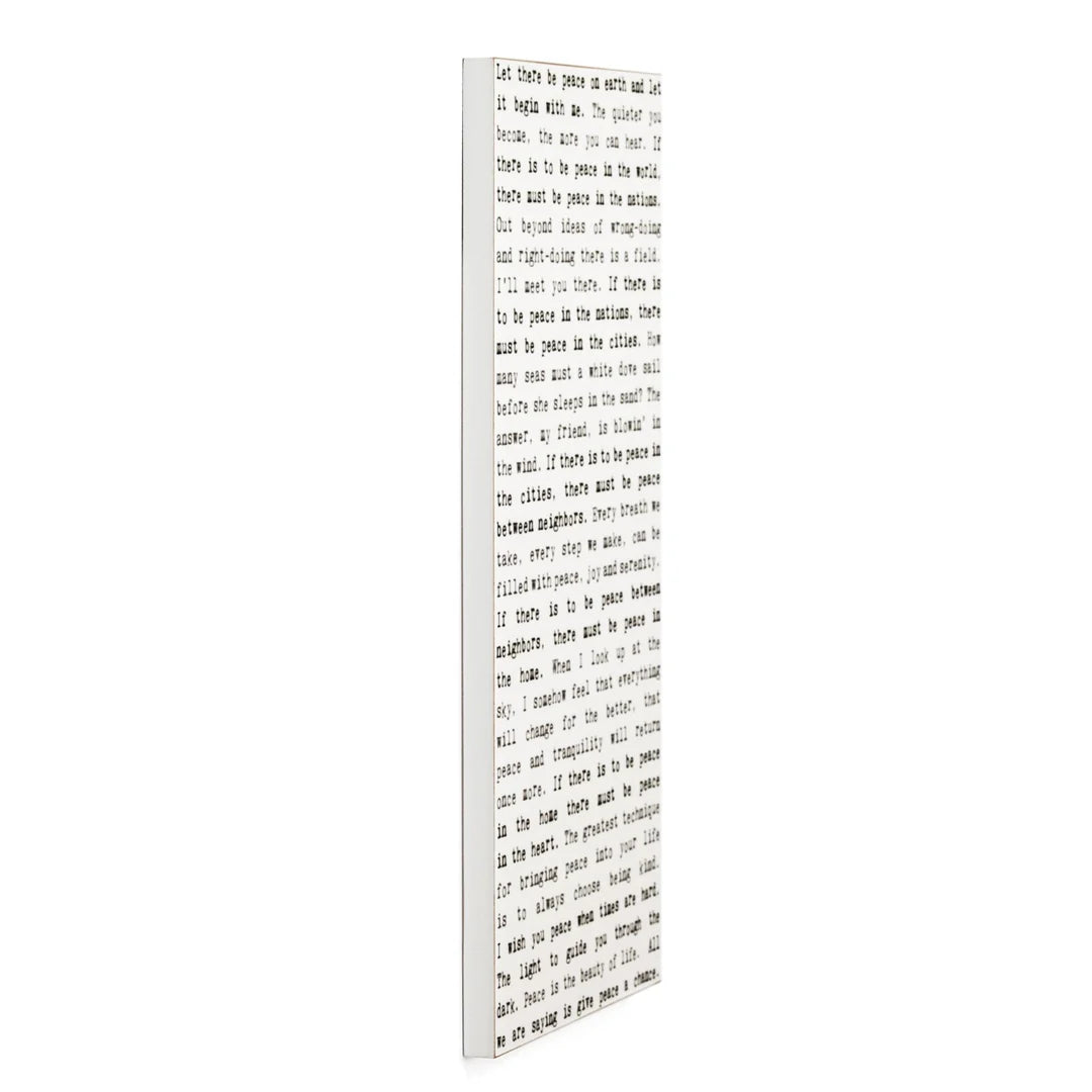 Friendship Typewriter Sign