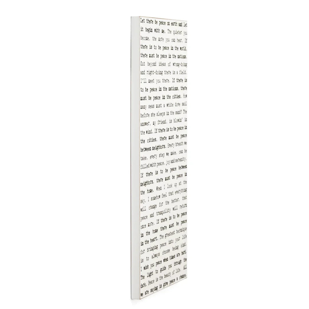 Gratitude Typewriter Sign