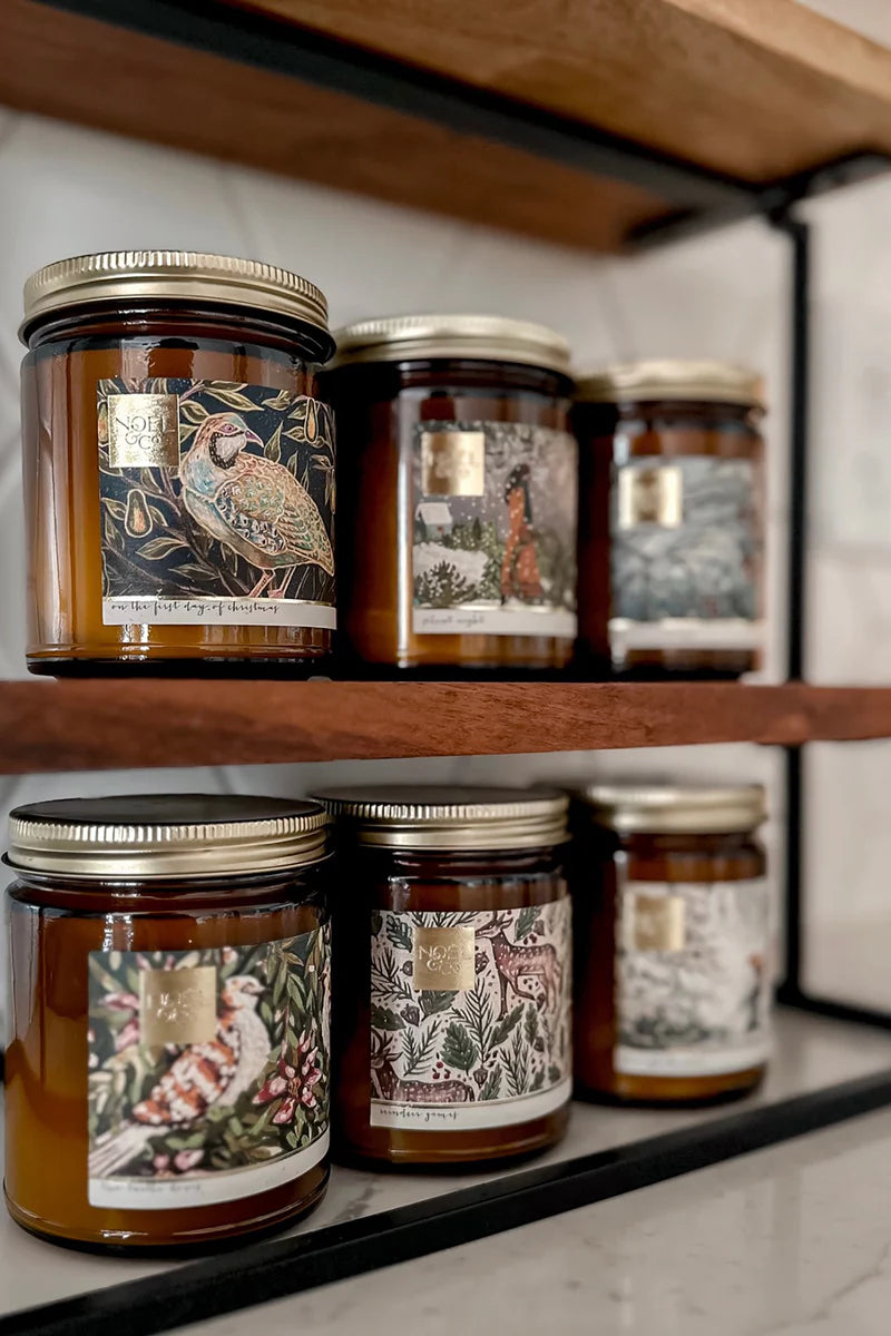 Noel & Co. Candle Two Turtle Doves