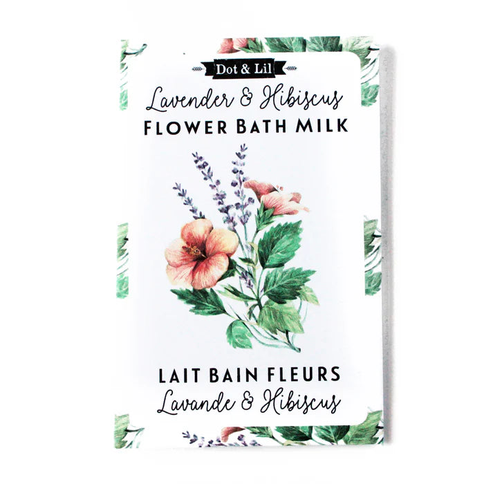 Dot & Lil - Lavender & Hibiscus Flower Bath Milk