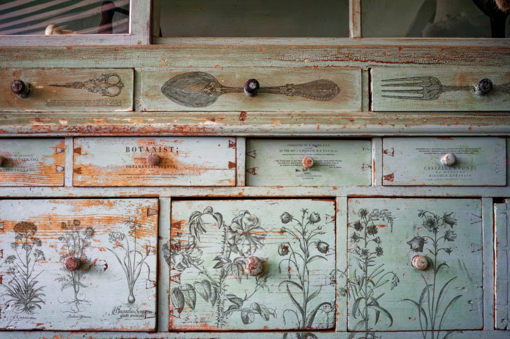 Iron Orchid Designs - Melange Paint Inlay
