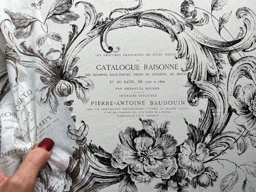 Iron Orchid Designs - Melange Paint Inlay