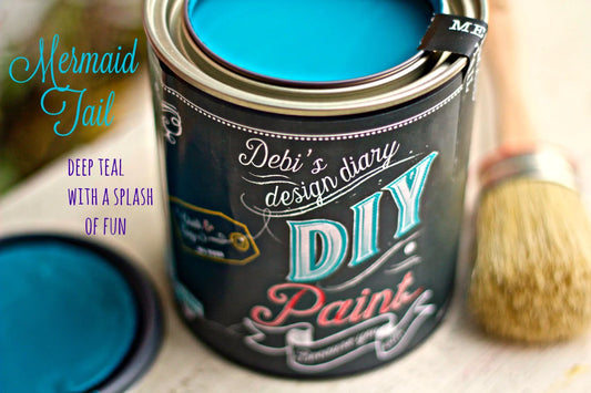 Mermaid Tail  - Debi's DIY Paint