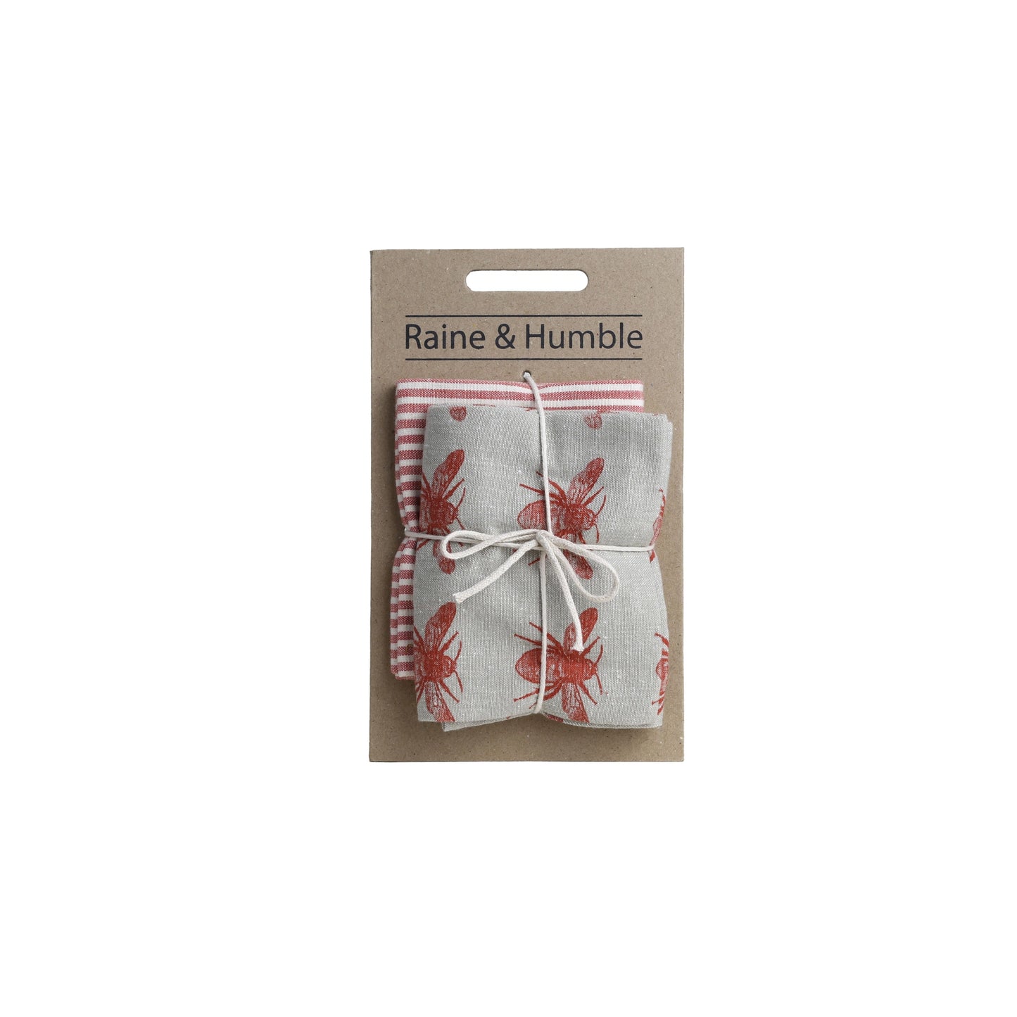 Tea Towel Pack Terra Cotta Honey Bee Tea