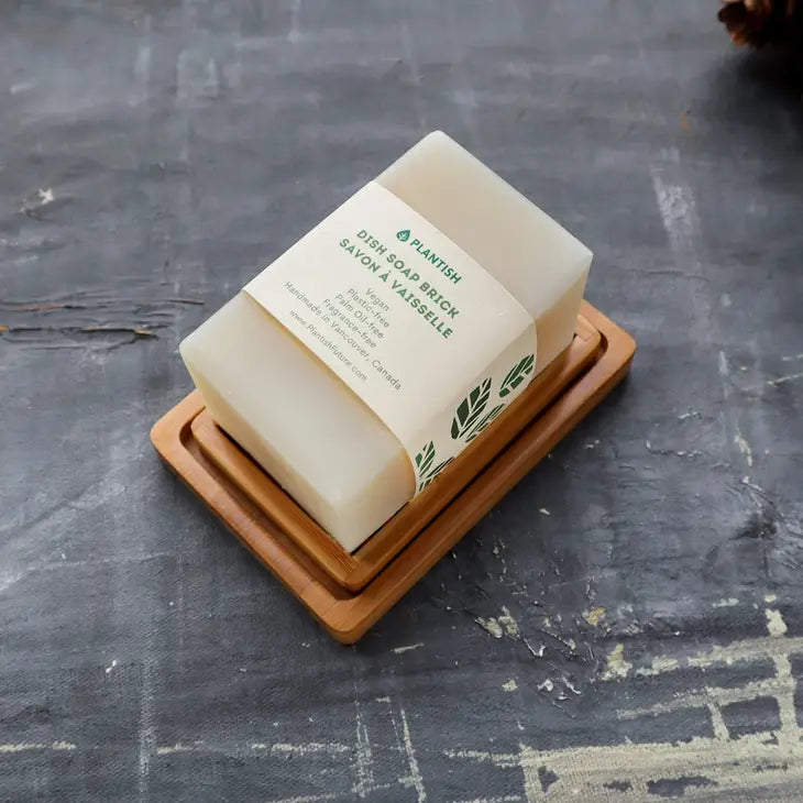 Dual-layer Bamboo Soap Dish