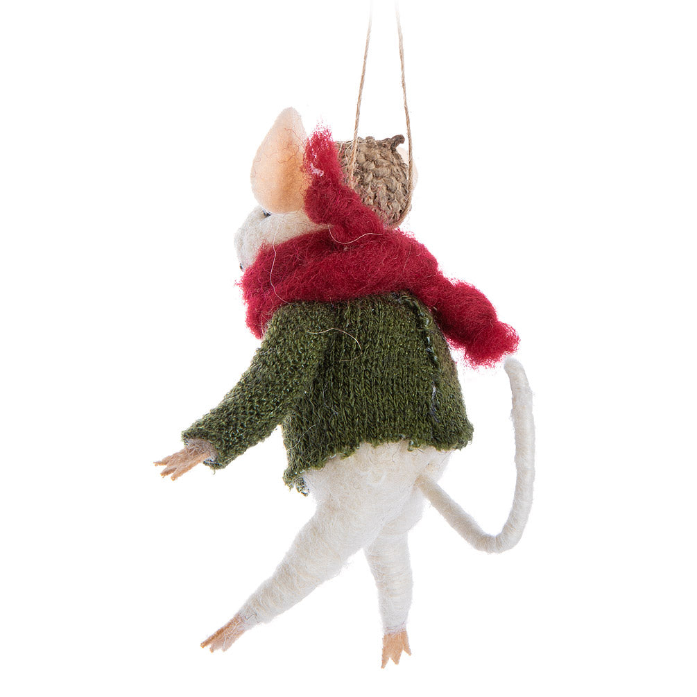 Ornament Mouse in Sweater