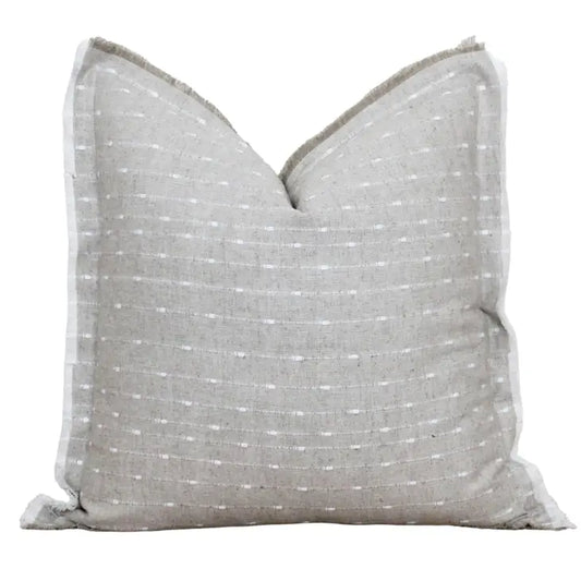 Dotted Fringe Pillow Covers