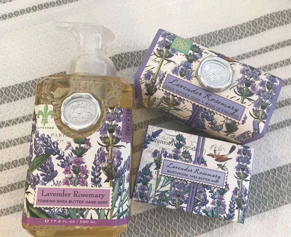Michel Design Works Lavender Rosemary Soap Bar