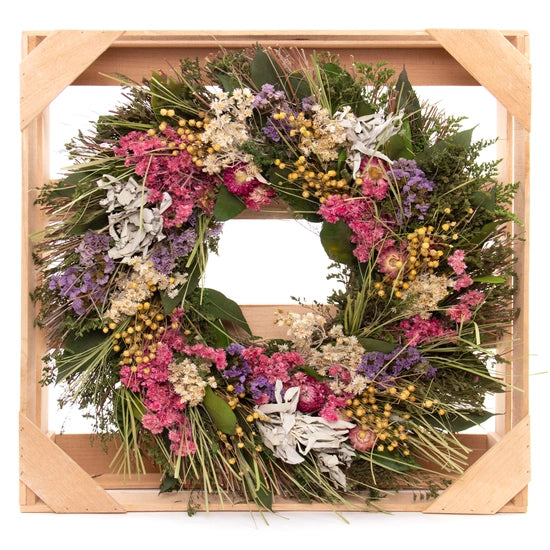 18" Floral Wreath