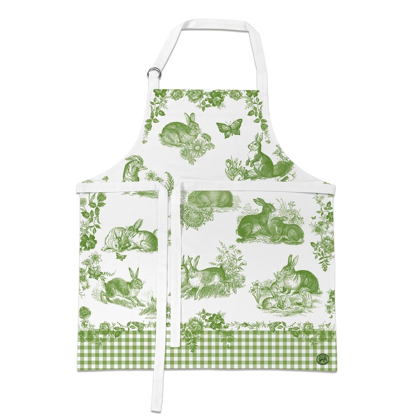 Bunny Toile Apron