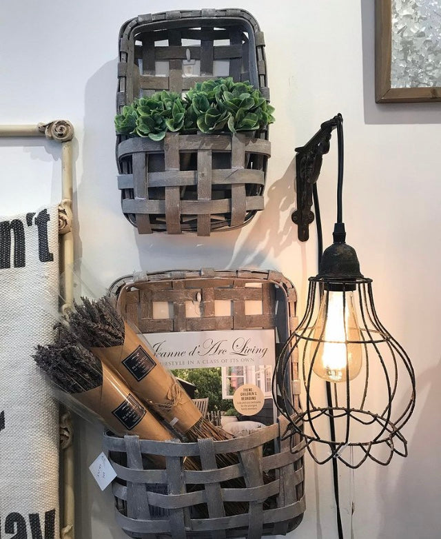 BASKET WILLOW SET OF 2
