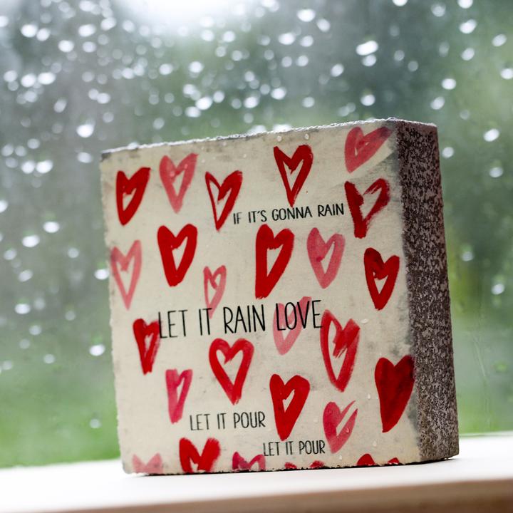 Rain Love Art Block Mini