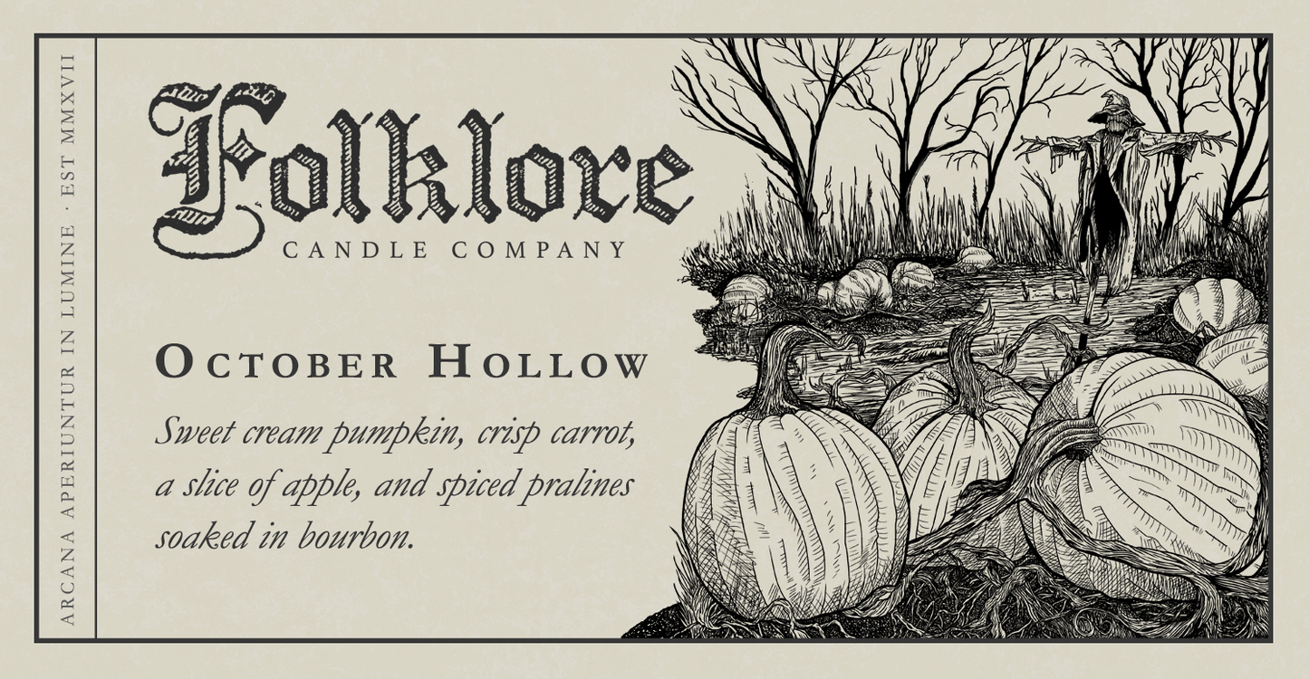 Folklore Candle Co. October Hollow