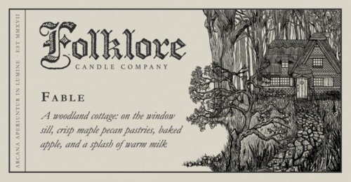 Folklore Candle Co. Fable