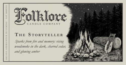 Folklore Candle Co. The Storyteller