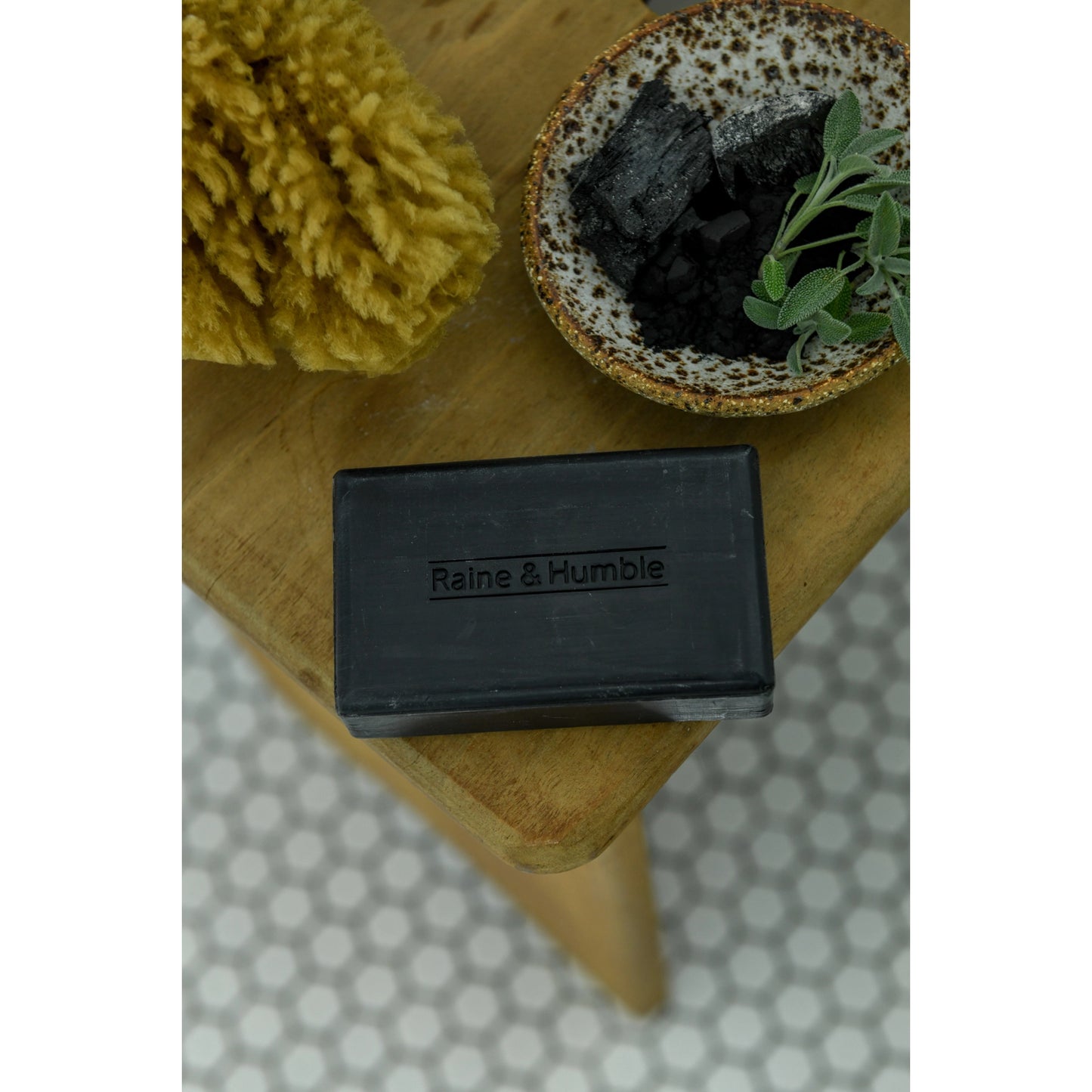 Natural Sage And Charcoal Bar Soap