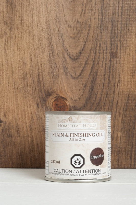 Stain & Finishing Oil - All in One Cappuccino