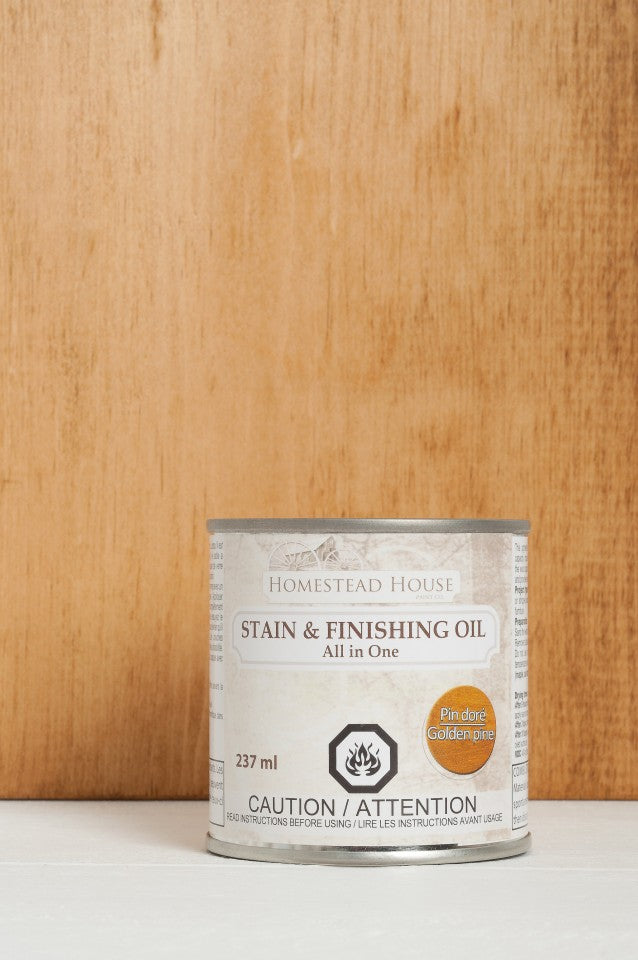 Stain & Finishing Oil - All in One Golden Pine