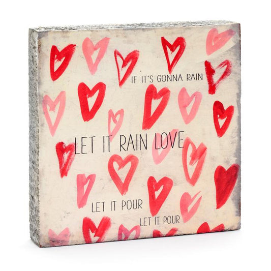 Rain Love Art Block Mini