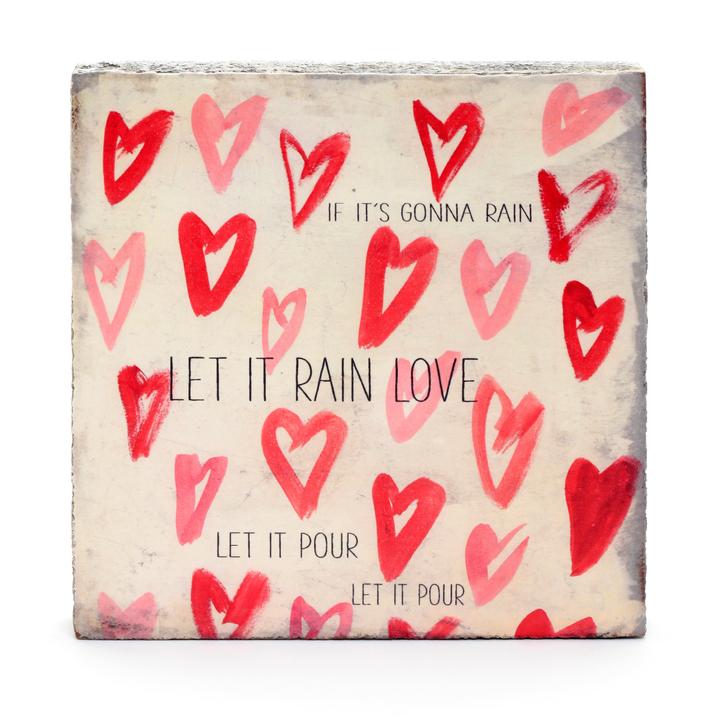 Rain Love Art Block Mini