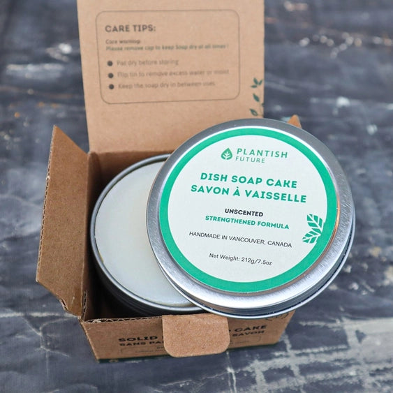 Solid Dish Soap Cake - Strengthened Formula