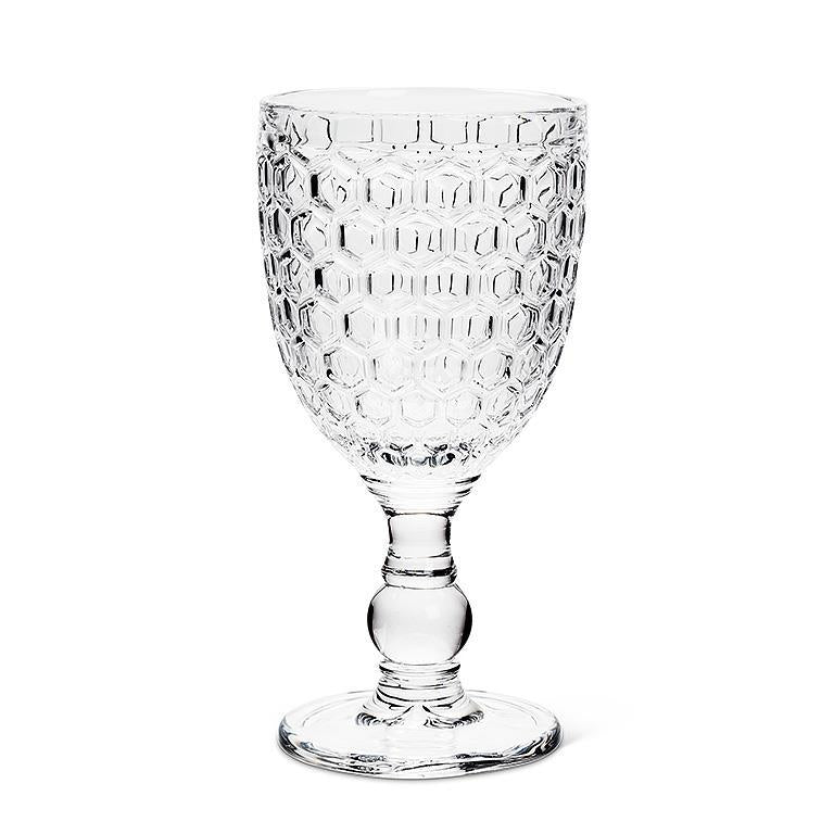 Honeycomb Wine Glass
