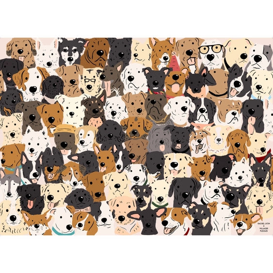 Villager Puzzles Rescue Dogs