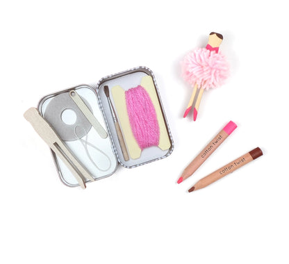 Make Your Own Pom Pom Ballerina Gift Kit