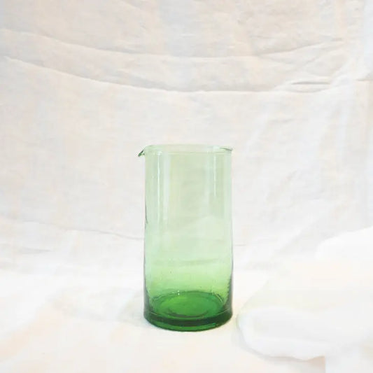 Glass Pitcher - Green