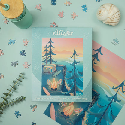 Villager Puzzle Coastal Camping