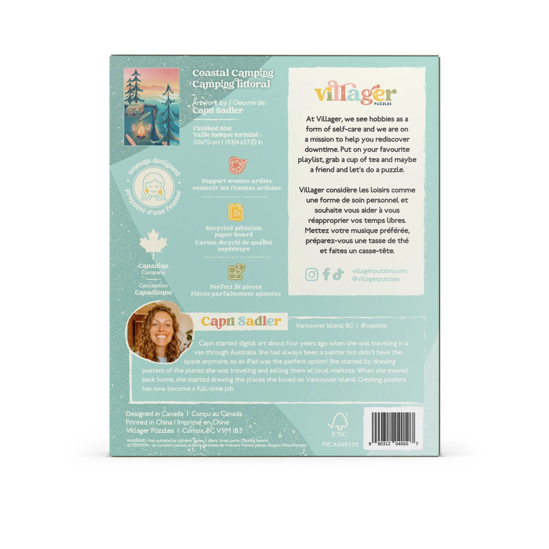 Villager Puzzle Coastal Camping