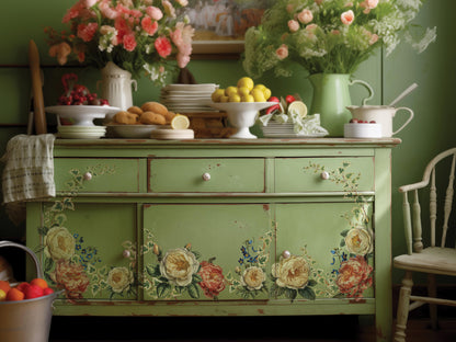 Collage de Fleurs