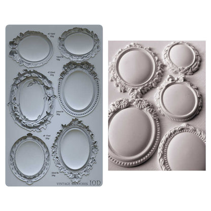 Vintage Brooches IOD Mould
