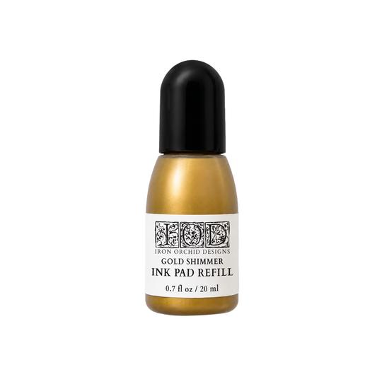 IOD Gold Shimmer Decor Refill Bottle