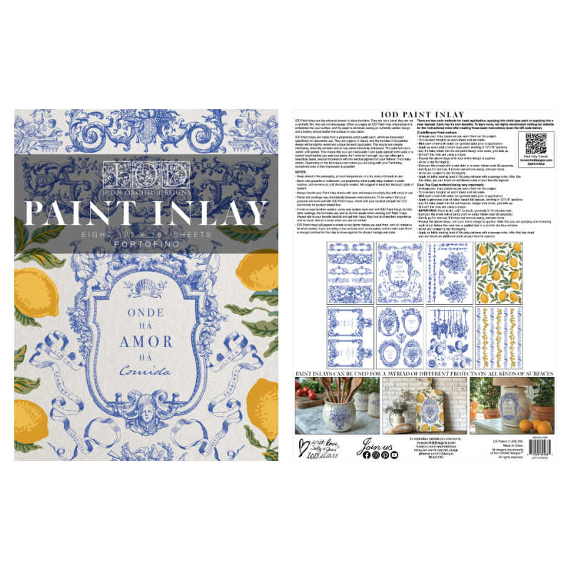Portofino IOD Paint Inlay