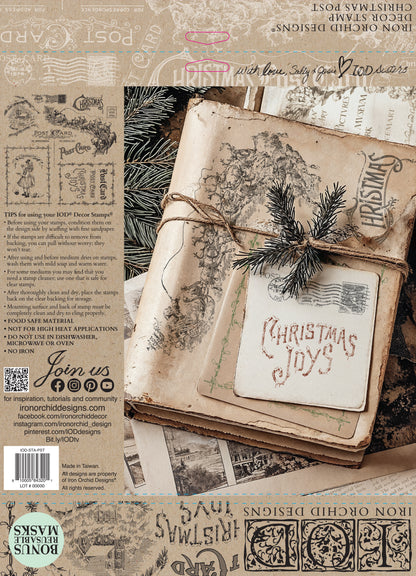 Christmas Post Stamp