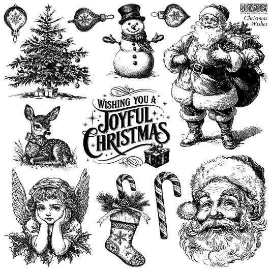 Christmas Wishes Stamp