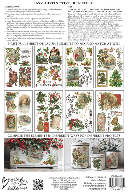 Christmas Joy Transfer