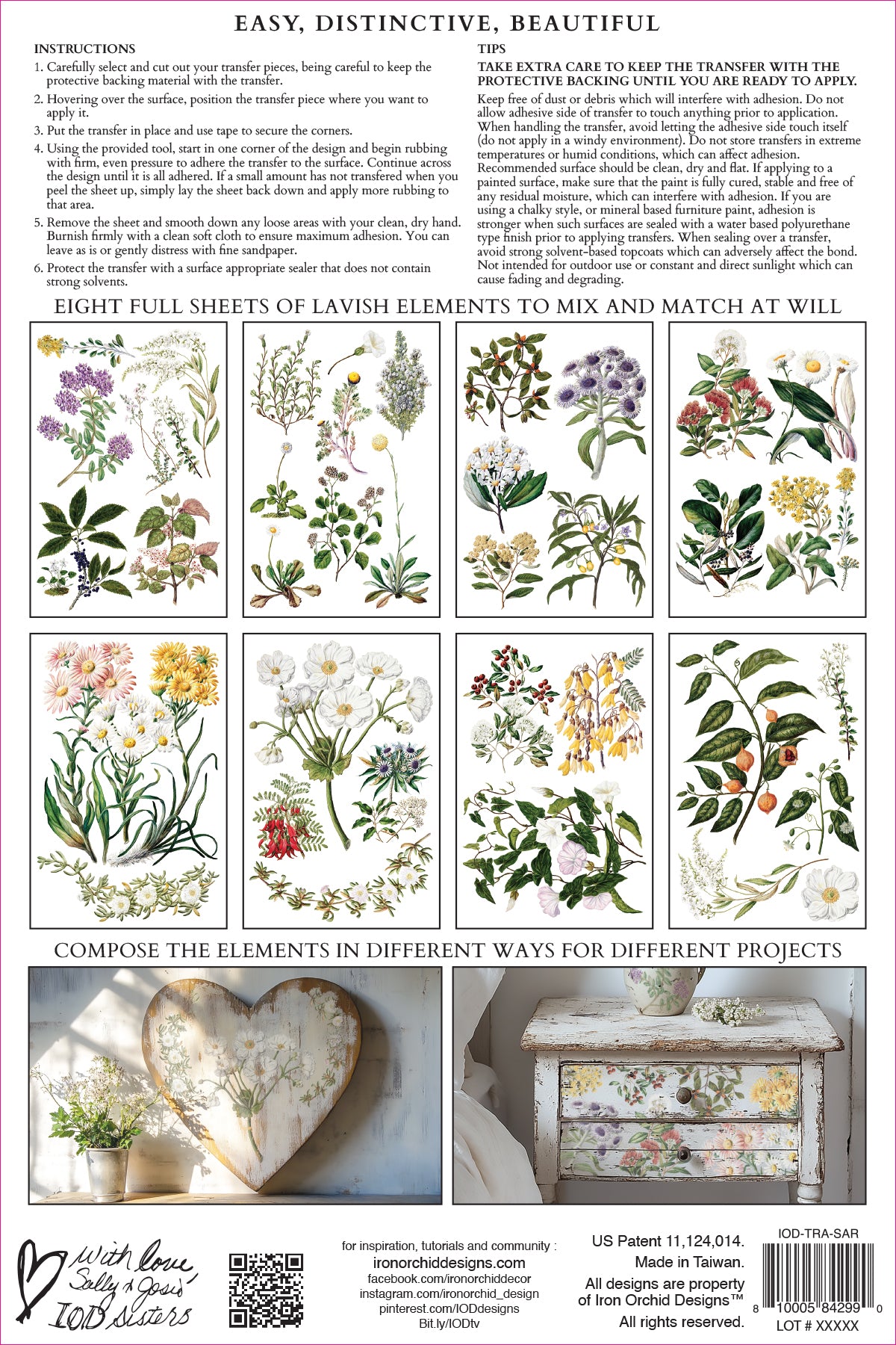 Sarah Featon's Botanicals Transfer