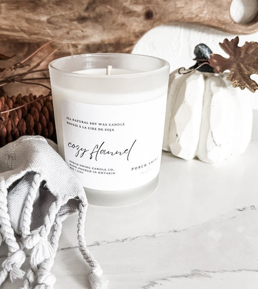 Porch Swing Candle Co. Cozy Flannel