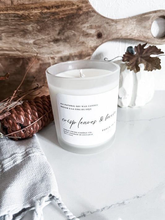 Porch Swing Candle Co. Crisp Leaves & Berries